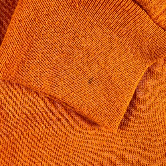 VTG 90s Tennessee Volunteers Sweatshirt Large Orange Faded Embroidered Crewneck - Picture 2 of 16